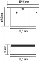 seliger Wand und Bodeneinbauhülse für Einbaustrahler CLASSIC FLOOR FORUM