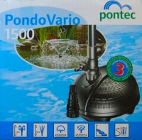 Pontec Pondo Vario Garten Teich Brunnen Bachlauf Filter Pumpe Fontänen Aufsätze