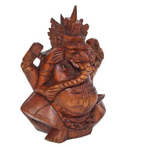Holzfigur Ganesha 25 x 22 x 11 cm 