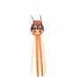 Windsack kleines Pferd Ø 10 cm lang 75 cm Nylongewebe 60 cm Stab