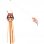 Windsack kleines Pferd Ø 10 cm lang 75 cm Nylongewebe 60 cm Stab