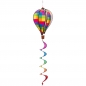 Windspiel Heißluftballoon Spirale Design Pixel Ø 28 cm Lang 104 cm
