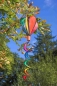 Windspiel Heißluftballoon Spirale Mini Regenbogen Ø 23 cm Nylongewebe 92 cm wetterfest windstabil
