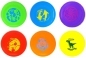 Wham-O Frisbee Wurfscheibe Go 23 cm 70g Bunt