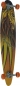 Flexcruising Skate Long Board Zorg 118 x 23 cm Ahorn ABEC7