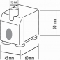 seliger Zimmerbrunnenpumpe 400 Förderhöhe 95 cm 12 V AC 7W IP68