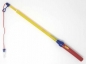 Elektrischer Laternen Umzug Kinder Lampion Stab Lang 41 bis 58 cm Bunt