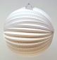 Lampion Laterne Kugel Umzug Papier Kinder 24 cm Weiss Deko
