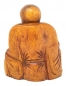 Holzfigur Holzbuddha Happy Buddha Suarholz 21 cm Bali geölt 21 x 18 x 11cm