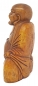 Holzfigur Holzbuddha Happy Buddha Suarholz 21 cm Bali geölt 21 x 18 x 11cm