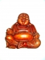Holzbuddha Holzfigur Happy Buddha Suarholz geölt 30 x 30 x 20 cm 3-4 Kg