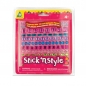Stick n Style Glanz Mosaik Juwelen Aufkleber Plaettchen 150 Stueck