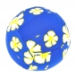 Volleyball Beach Strand Neopren 20 cm Blumen Muster Blau