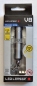 Led Lenser Taschenlampe Schlüsselleuchte V8 White Turbo 72 mm Ø 14 mm 22 g 18 lm Leuchtdauer 9 h Leuchtweite 22 m 4 Knopfzellen Batterien AG13 1,5 V