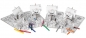 Calafant Papierbastelset Party Set Piraten 4er