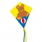 CIM Kinderdrachen Einleiner Eddy-S Teddy Drachenschnur 50 x 56 cm R2F