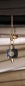 Pendel Symbol Reiki graviert auf Edelstein Onyx