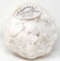 Kerze Schneeball Schnee Kugel 200g Weiss 70 mm