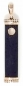 Silberanhänger Lavaschmuck Lavastein Schwarz 65 x 13 mm 925er Silber