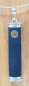 Silberanhänger Lavaschmuck Lavastein Schwarz 65 x 13 mm 925er Silber