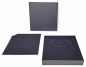 Geschenk Verpackung Schuber Ketten Schmuck Etui Collier Samt Schwarz