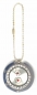 Schmuck Anhaenger Medaillon Silver Princess 45mm Edelstahl Strasssteine
