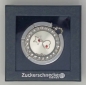 Schmuck Anhaenger Medaillon Silver Princess 45mm Edelstahl Strasssteine