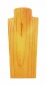 Schmuck Halsketten Halter Staender Torso Holz Hell 13 x 30 x 6,5 cm