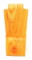 Schmuck Halsketten Halter Staender Torso Holz Hell 13 x 30 x 6,5 cm
