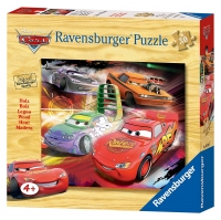 Ravensburger 03916 Holzpuzzle Disney Pixar Cars Lightning Mc Queen gewinnt! 30 Teile