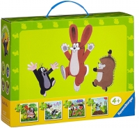 Ravensburger 07264 Puzzle Puzzlekoffer Maulwurf und Freunde