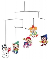 Kindermobilee Mobilee Frostys Friends Polyamid 45x70 cm