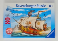 Ravensburger 10679 Puzzle Piratenschiff auf See 80 Teile