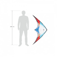 HQ Lenkdrachen Flow 76 x 157 cm