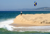 HQ Powerkite Zweileiner Rush V 200x74 cm Flugleine Lenk Bar Tasche R2F