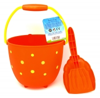 Kinder Sand Kasten Spielzeug Strand Spiel Eimer Schaufel Krabbe Orange