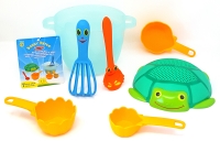 Kinder Sand Kasten Spielzeug Strand Eimer Sieb Löffel Schaufel Form Förmchen