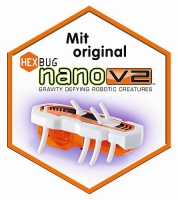 Ravensburger 21123 Kakerlaloop Würfelspiel mit Hexbug Nano V2