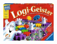 Ravensburger 25038 Logi-Geister Logikspiel mit ratternden Zahnrädern