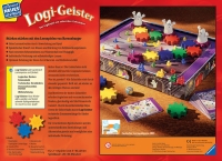 Ravensburger 25038 Logi-Geister Logikspiel mit ratternden Zahnrädern