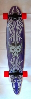 Flexcruising Skate Long Board Viller 106 x 22 cm Ahorn Bambus ABEC7