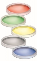 seliger Farbscheiben 5-teilig für Halogenstrahler