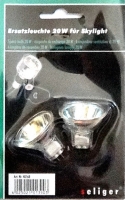 seliger Ersatz Leuchtmittel Halogen Reflektor 20W 12V 2er Set Stiftsockel MR11 Ø 35mm