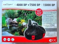 seliger 15000 DP Asynchron Teich Filter Pumpe 250W Förderhöhe 500 cm
