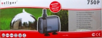seliger Teich Brunnen Pumpe 750P 10W Förderhöhe 150 cm IP68 Kabel 10 m