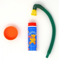 Seifenblasenspiel Natterix Pusteschlange klassische Seifenblasendose