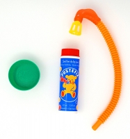 Seifenblasenspiel Natterix Pusteschlange klassische Seifenblasendose