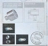 seliger Skylight Floor Power LED Strahler 1W 12V V4A IP68 warmweiss