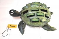 Teelichthalter Windlicht Schildkröte Panzer offen 50 x 40 x 16 cm