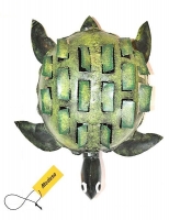 Teelichthalter Windlicht Schildkröte Panzer geschlossen 50 x 40 x 16 cm